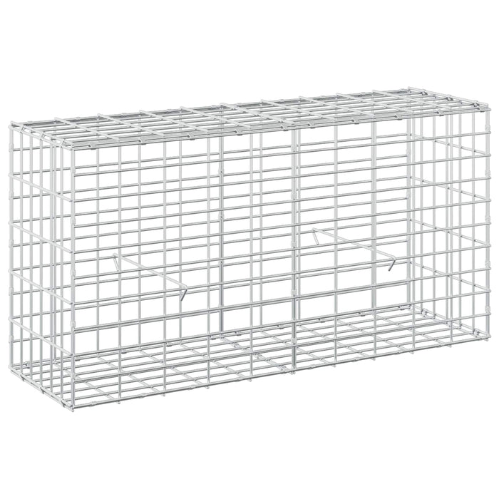Gabion cu Sârmă de 5 mm și Plasă de 5x10 cm 100x30x50 cm WALTI