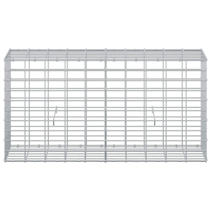 Gabion cu Sârmă de 5 mm și Plasă de 5x10 cm 100x30x50 cm WALTI