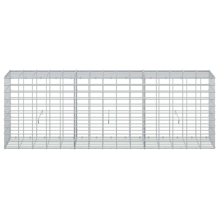 Gabion cu Sârmă de 5 mm și Plasă de 5x10 cm 150x30x50 cm WALTI