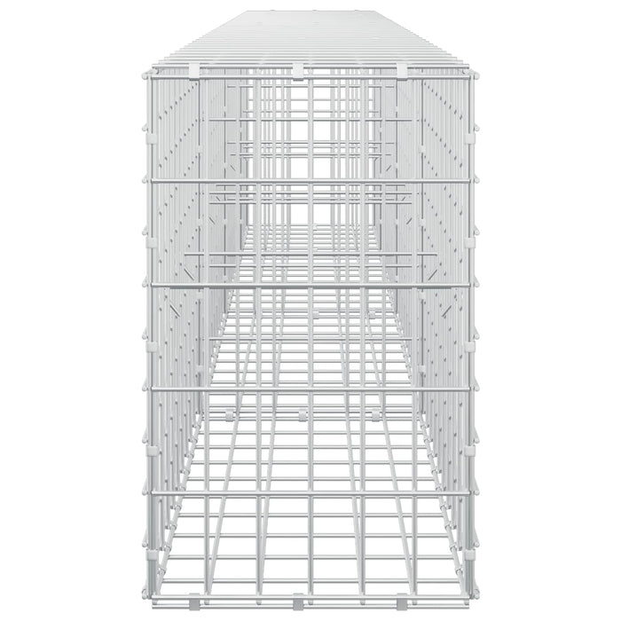 Gabion cu Sârmă de 5 mm și Plasă de 5x10 cm 350x30x50 cm WALTI
