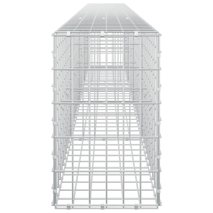 Gabion cu Sârmă de 5 mm și Plasă de 5x10 cm 400x30x50 cm WALTI