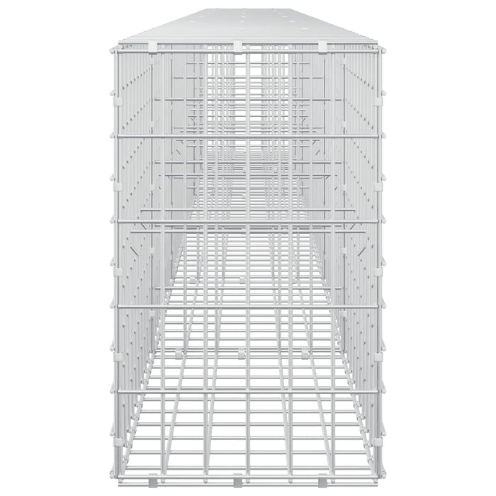 Gabion cu Sârmă de 5 mm și Plasă de 5x10 cm 600x30x50 cm WALTI