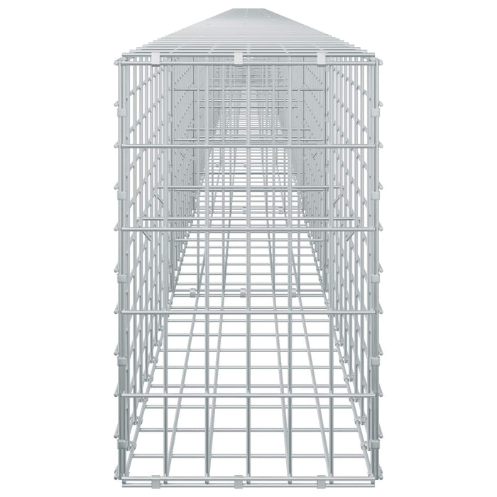 Gabion cu Sârmă de 5 mm și Plasă de 5x10 cm 1100x30x50 cm WALTI