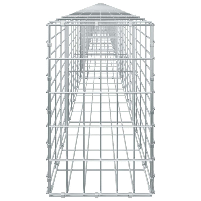 Gabion cu Sârmă de 5 mm și Plasă de 5x10 cm 1200x30x50 cm WALTI