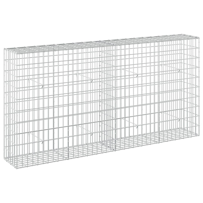 Gabion cu Sârmă de 5 mm și Plasă de 5x10 cm 200x30x100 cm WALTI