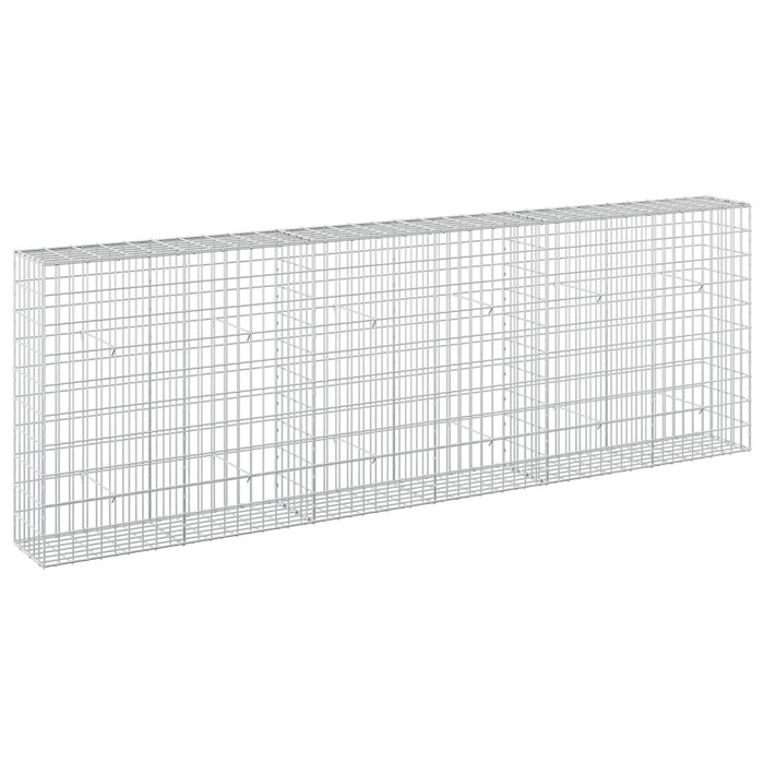 Gabion cu Sârmă de 5 mm și Plasă de 5x10 cm 300x30x100 cm WALTI