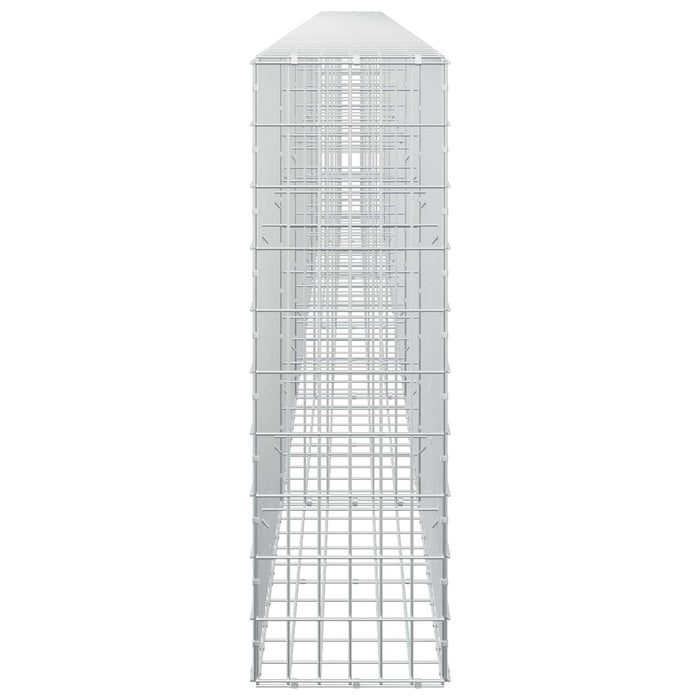 Gabion cu Sârmă de 5 mm și Plasă de 5x10 cm 600x30x100 cm WALTI
