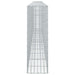 Gabion cu Fir de 5 mm și Plasă de 5x10 cm 650x30x100 cm - WALTI WALTI
