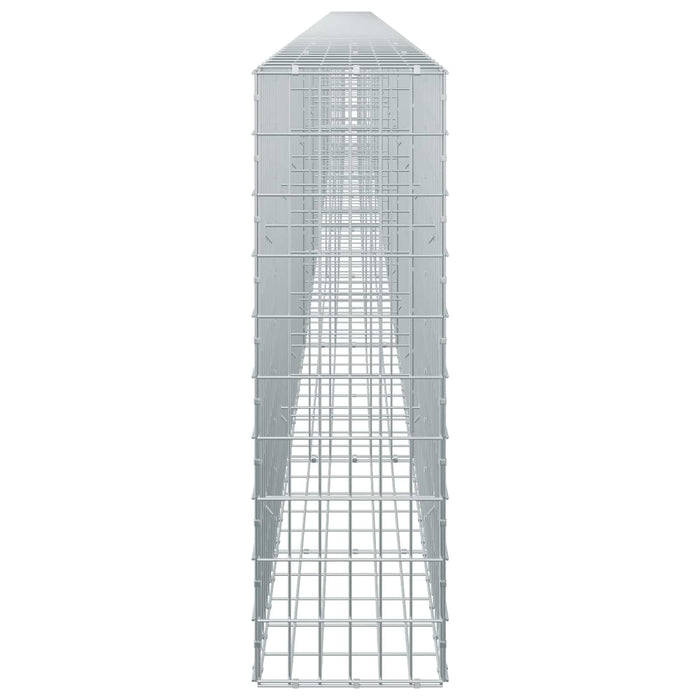 Gabion cu Sârmă de 5 mm și Plasă de 5x10 cm 750x30x100 cm WALTI