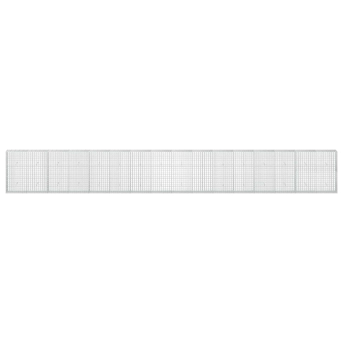Gabion cu Fir de 5 mm și Plasă de 5x10 cm 800x30x100 cm - WALTI WALTI