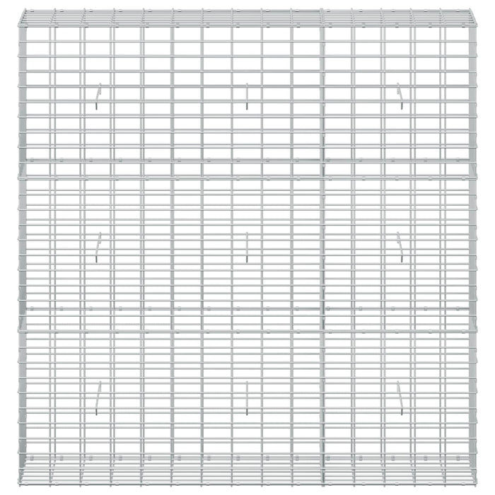 Gabion cu Sârmă de 5 mm și Plasă de 5x10 cm 150x30x150 cm WALTI