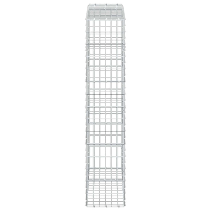 Gabion cu Sârmă de 5 mm și Plasă de 5x10 cm 150x30x150 cm WALTI