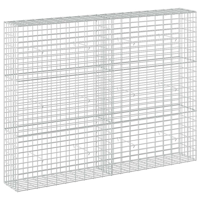 Gabion cu Sârmă de 5 mm și Plasă de 5x10 cm 200x30x150 cm WALTI