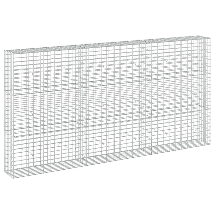 Gabion cu Sârmă de 5 mm și Plasă de 5x10 cm 300x30x150 cm WALTI
