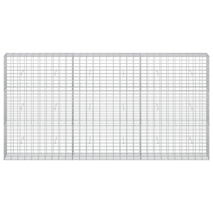 Gabion cu Sârmă de 5 mm și Plasă de 5x10 cm 300x30x150 cm WALTI