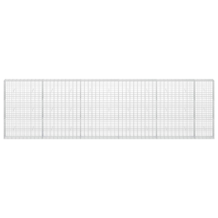 Gabion cu Fir de 5 mm și Plasă de 5x10 cm 550x30x150 cm WALTI