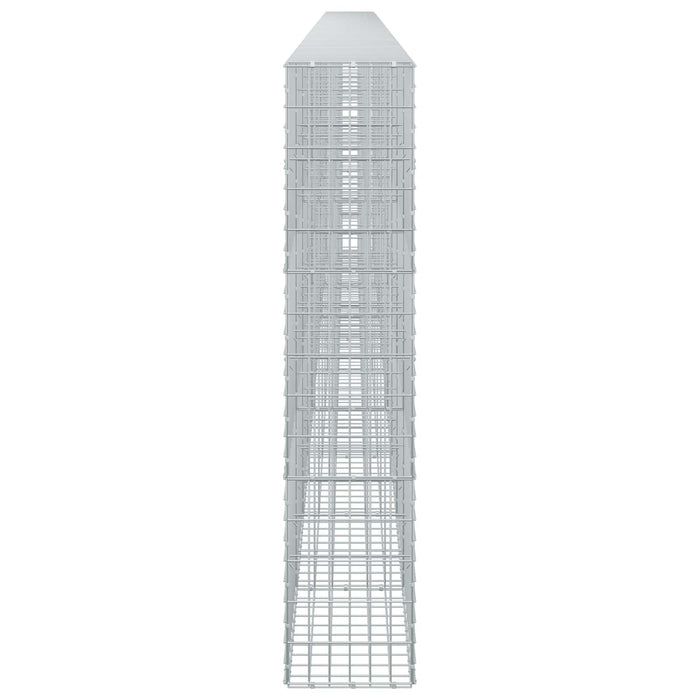 Gabion cu Sârmă de 5 mm și Plasă de 5x10 cm 1000x30x150 cm WALTI