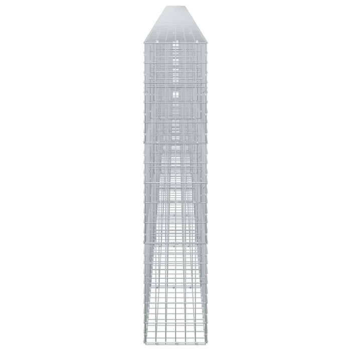 Gabion cu Sârmă de 5 mm și Plasă de 5x10 cm 1200x30x150 cm WALTI