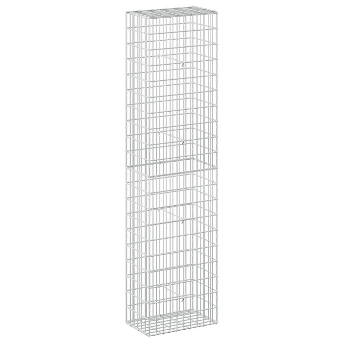Gabion cu Sârmă de 5 mm și Plasă de 5x10 cm 50x30x200 cm WALTI