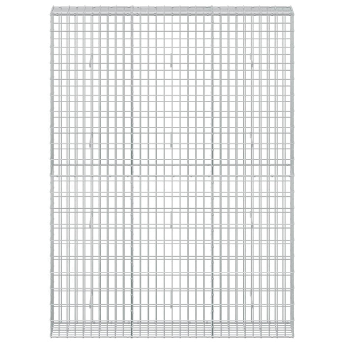 Gabion cu Sârmă de 5 mm și Plasă de 5x10 cm 150x30x200 cm - WALTI WALTI