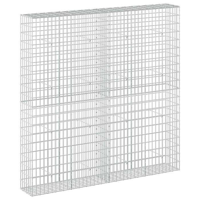 Gabion cu Sârmă de 5 mm și Plasă de 5x10 cm 200x30x200 cm WALTI