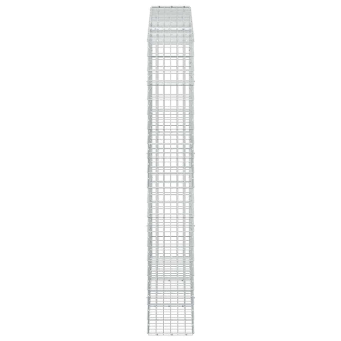 Gabion cu Sârmă de 5 mm și Plasă de 5x10 cm 300x30x200 cm WALTI