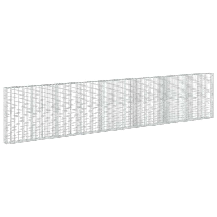 Gabion cu Sârmă de 5 mm și Plasă de 5x10 cm 950x30x200 cm WALTI