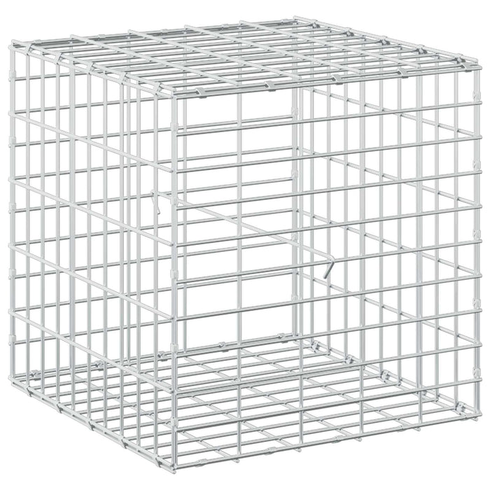 Gabion cu Sârmă de 5 mm și Plasă de 5x10 cm 50x50x50 cm WALTI