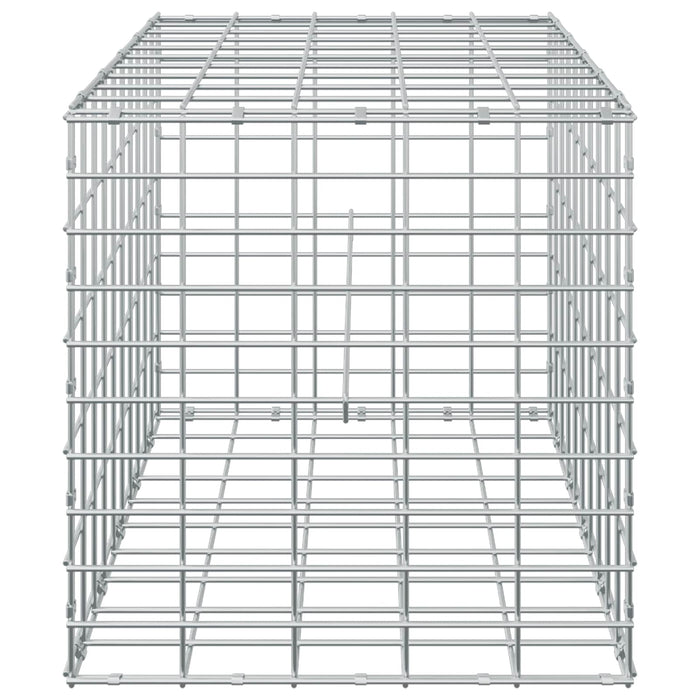 Gabion cu Sârmă de 5 mm și Plasă de 5x10 cm 50x50x50 cm WALTI