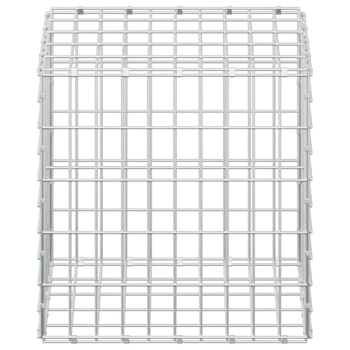 Gabion cu Sârmă de 5 mm și Plasă de 5x10 cm 50x50x50 cm WALTI
