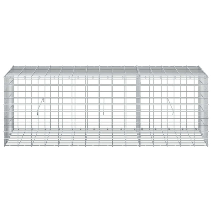 Gabion cu Sârmă de 5 mm și Plasă de 5x10 cm 150x50x50 cm WALTI