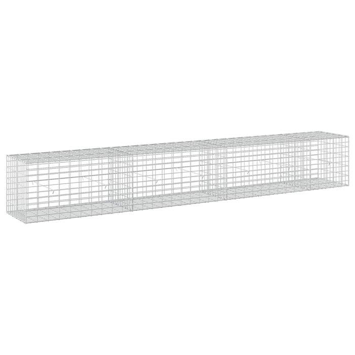 Gabion cu Fir de 5 mm și Plasă de 5x10 cm 350x50x50 cm WALTI