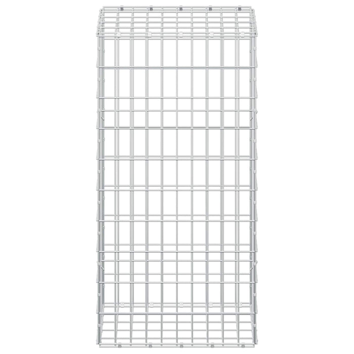 Gabion cu Sârmă de 5 mm și Plasă de 5x10 cm 50x50x100 cm WALTI