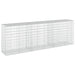 Gabion cu Sârmă de 5 mm și Plasă de 5x10 cm 300x50x100 cm - WALTI WALTI