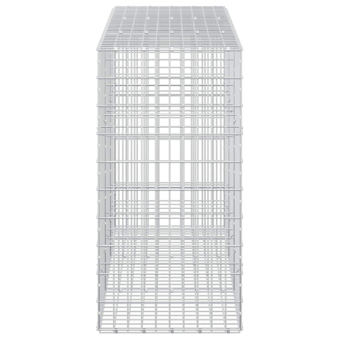 Gabion cu Sârmă de 5 mm și Plasă de 5x10 cm 300x50x100 cm - WALTI WALTI