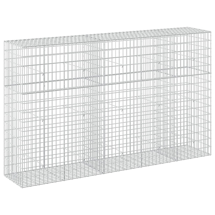Gabion cu Fir de 5 mm și Plasă de 5x10 cm 250x50x150 cm WALTI