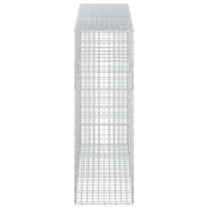 Gabion cu Fir de 5 mm și Plasă de 5x10 cm 250x50x150 cm WALTI
