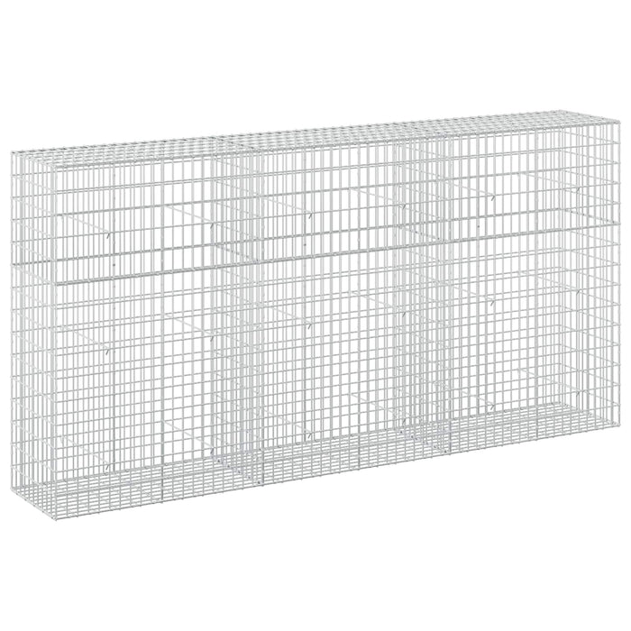 Gabion cu Fir de 5 mm și Plasă de 5x10 cm 300x50x150 cm WALTI