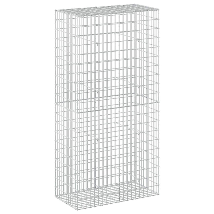 Gabion cu Fir de 5 mm și Plasă de 5x10 cm 100x50x200 cm - WALTI WALTI