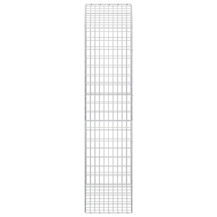 Gabion cu Fir de 5 mm și Plasă de 5x10 cm 100x50x200 cm - WALTI WALTI
