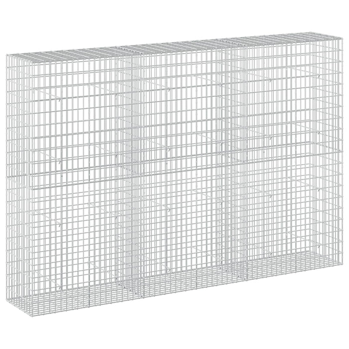 Gabion cu Fir de 5 mm și Plasă de 5x10 cm 300x50x200 cm - WALTI WALTI