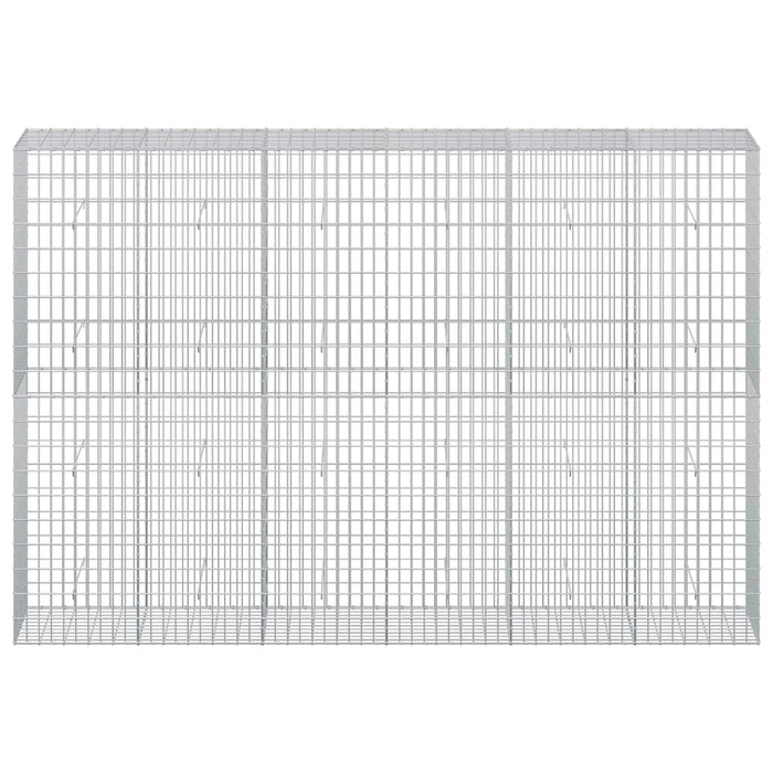 Gabion cu Fir de 5 mm și Plasă de 5x10 cm 300x50x200 cm - WALTI WALTI