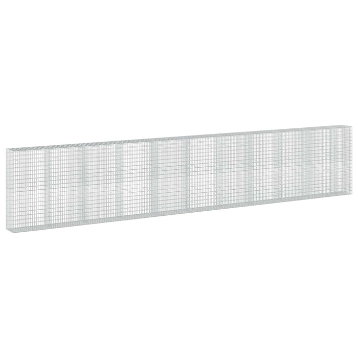 Gabion cu Fir de 5 mm și Plasă de 5x10 cm 1050x50x200 cm WALTI