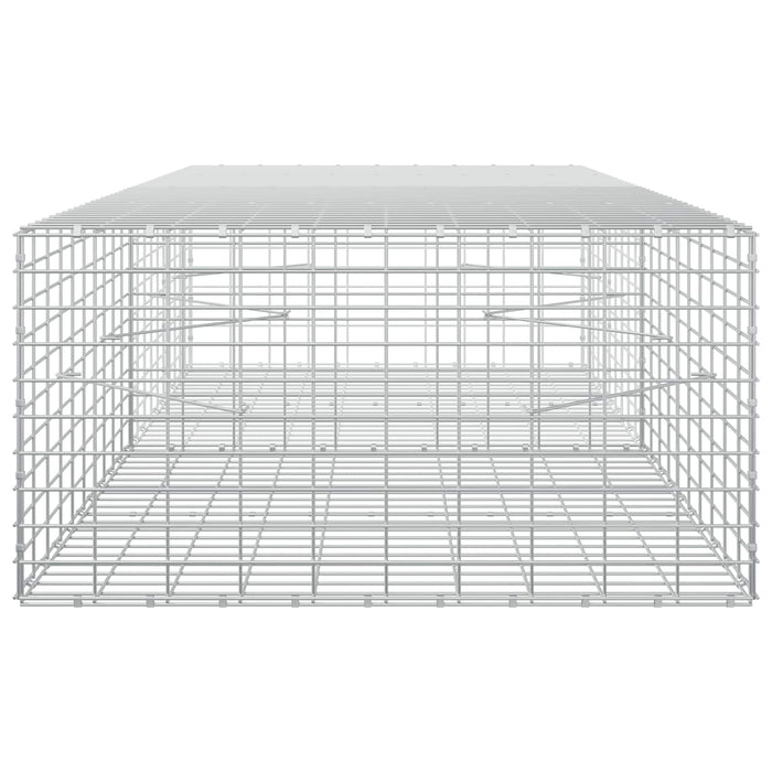 Gabion cu Fir de 5 mm și Plasă de 5x10 cm 200x100x50 cm WALTI