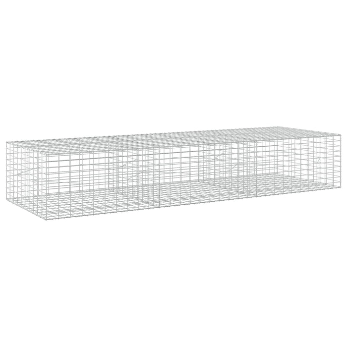 Gabion cu Sârmă de 5 mm și Plasă de 5x10 cm 300x100x50 cm WALTI