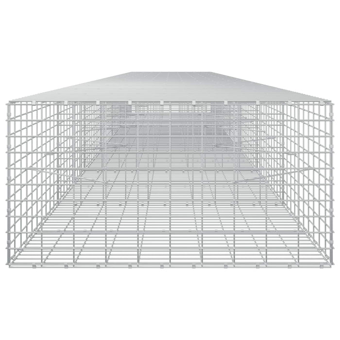Gabion cu Fir de 5 mm și Plasă de 5x10 cm 700x100x50 cm WALTI