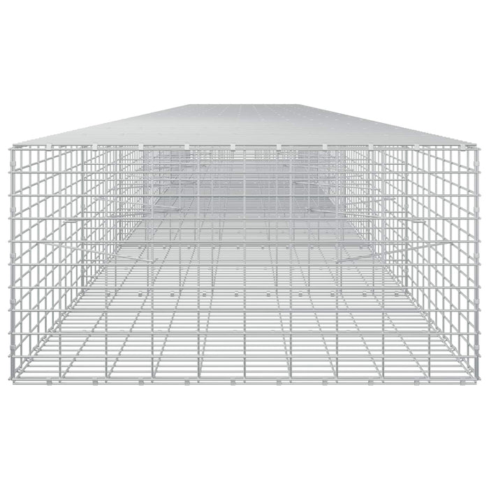 Gabion cu Fir de 5 mm și Plasă de 5x10 cm 750x100x50 cm WALTI