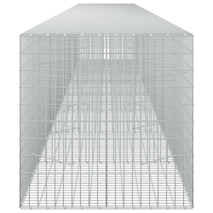 Gabion cu Sârmă de 5 mm și Plasă de 5x10 cm 800x100x100 cm WALTI