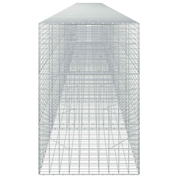 Gabion cu Fir de 5 mm și Plasă de 5x10 cm 850x100x150 cm WALTI