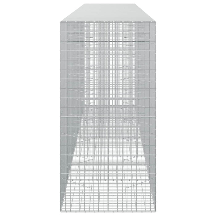 Gabion cu Sârmă de 5 mm și Plasă de 5x10 cm 550x100x200 cm WALTI